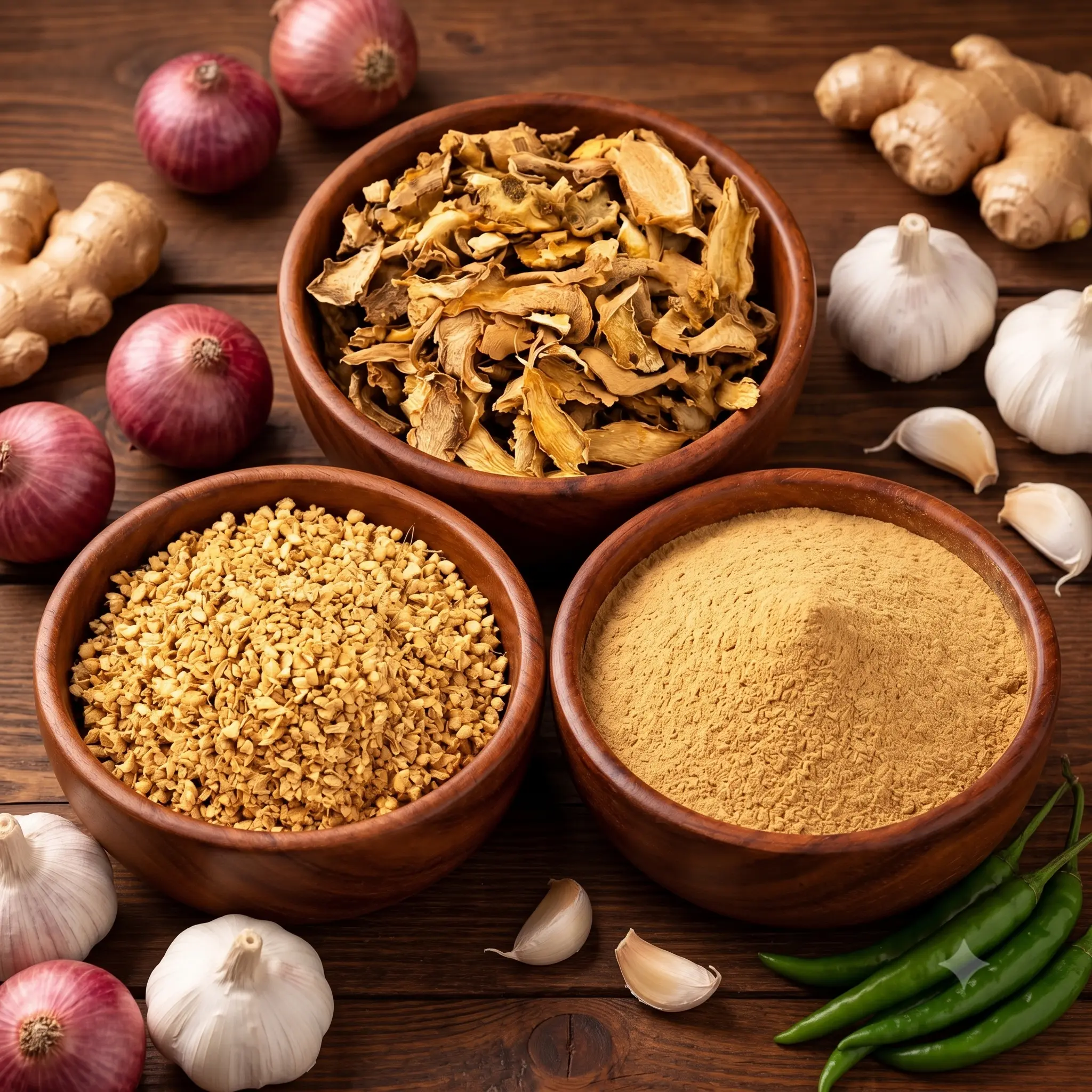 Dehydrated Ingredients - Ramada Exports